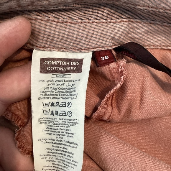Comptoir des Cotonniers Pants Size 6 Cropped - Picture 7 of 7